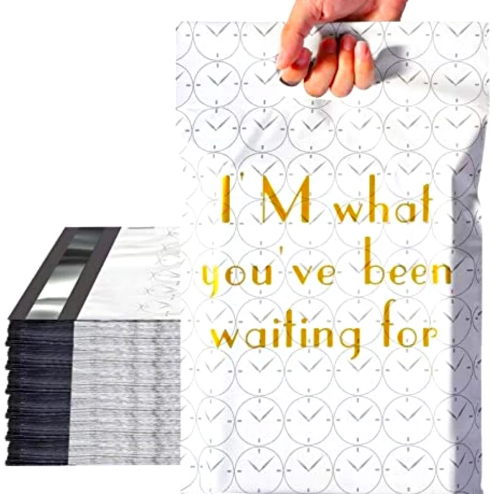 Bundled 5 Poly Mailers with saying